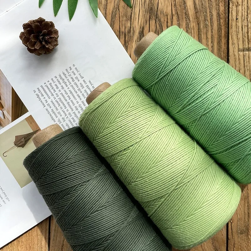 200g/Roll 100% Daylight Cotton Yarn Autumn And Winter Hand Knitting Wool Line Crochet Sweater Shawl Clothing DIY