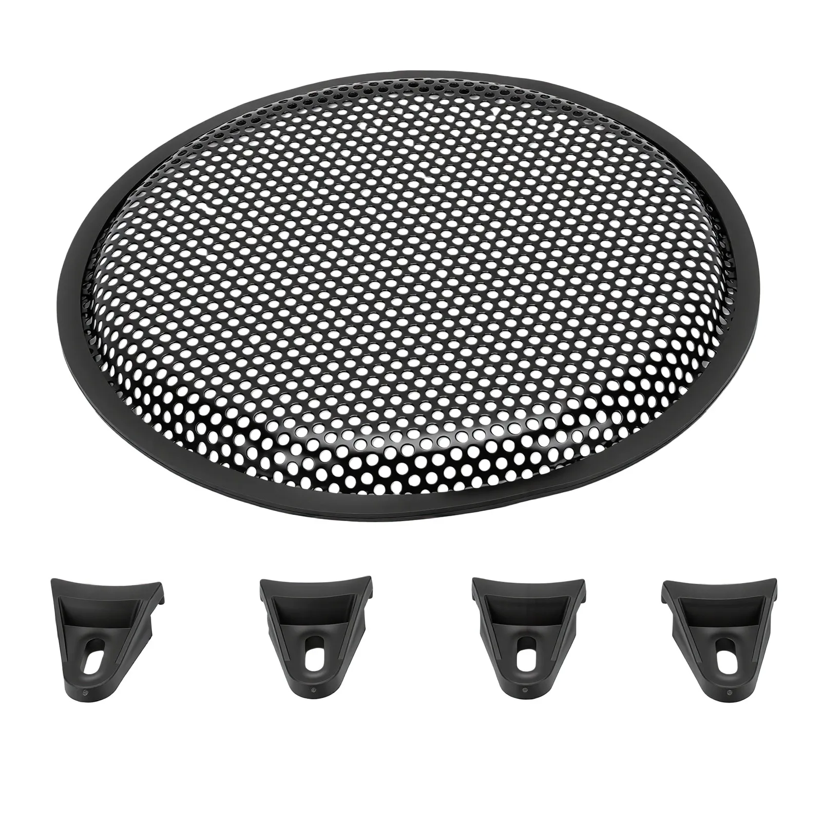 10 Inch Metal Mesh Speaker Grills Cover Universal Car Speaker Mesh Protective Grille Guard Car Speaker Metal Grille Protector