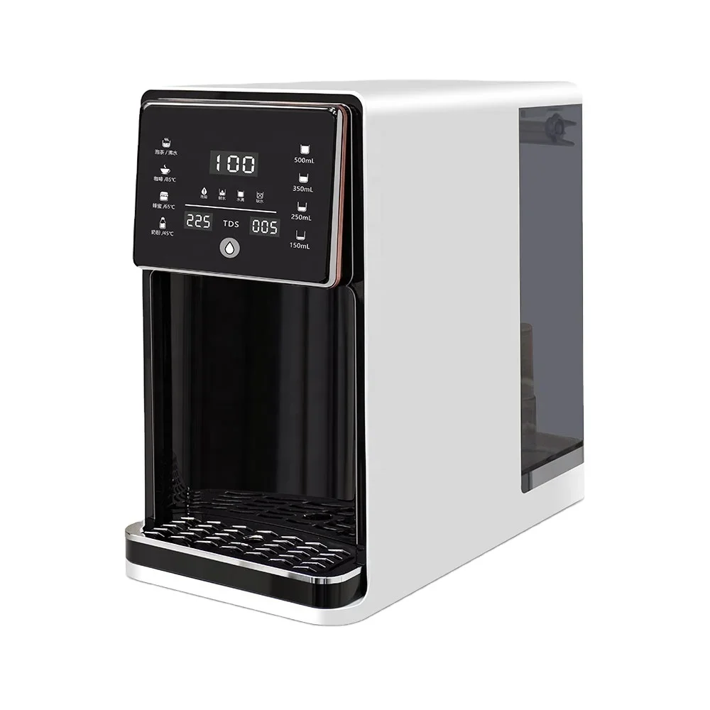 High quality 7L household 5 stage water adjustment desktop water dispenser ro system straight drinking water purifier