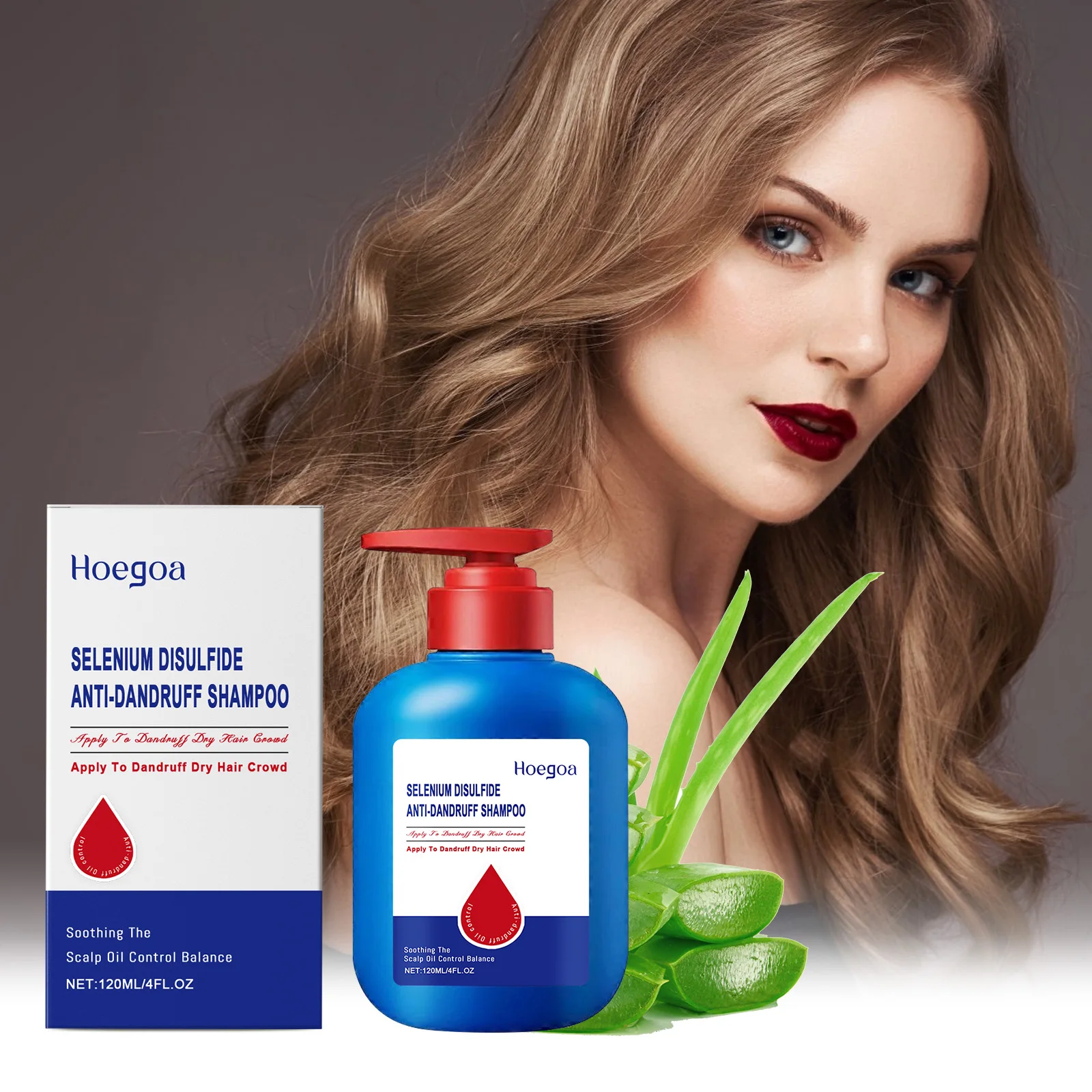 شامبو كبريتيد السيلينيوم للتنظيف العميق وإزالة القشرة وتقليل حكة فروة الرأس والتحكم في الزيت وتقوية جذور الشعر وشامبو الشعر المنفوش #1