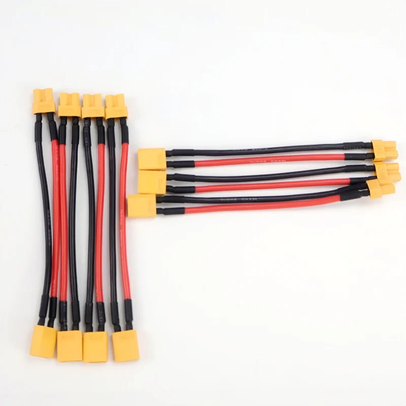 7/14 قطعة XT30 إلى XT30 موصل محول أنثى/ذكر التوصيل 10 سنتيمتر سلك السيليكون كابل ل RC FPV الطائرة بدون طيار أجزاء DIY بها بنفسك