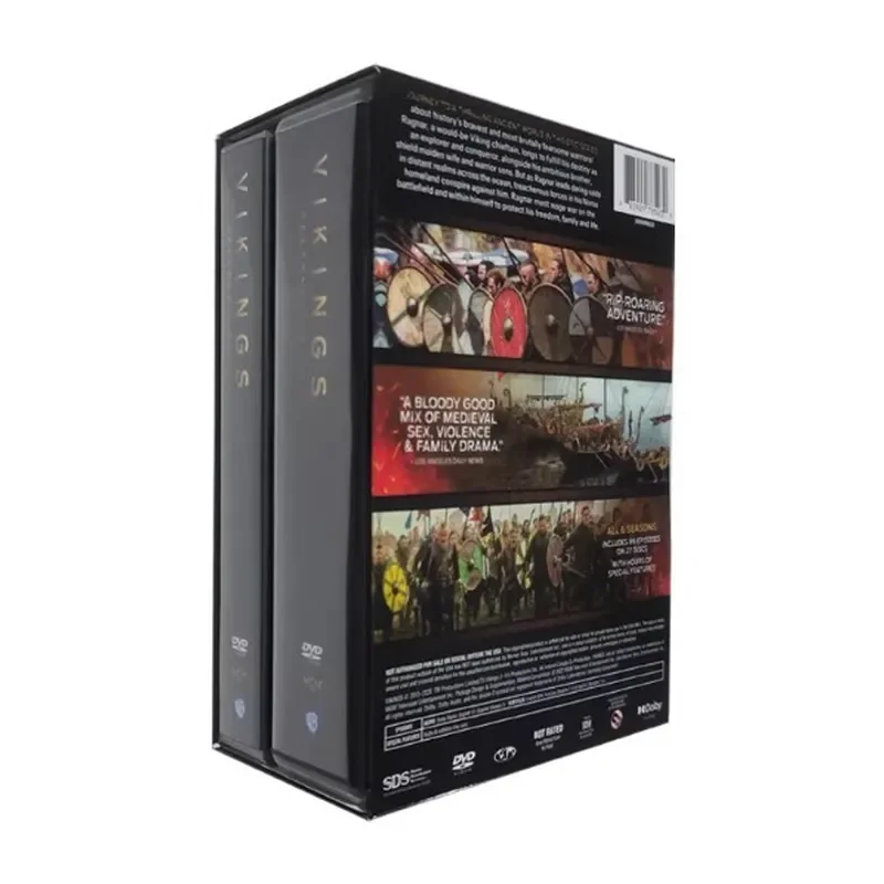 Vikings Season 1 to 6 Complete Series 27 DVD Set with English Audio