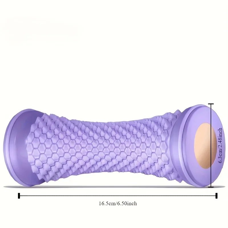 

1PC Foot Massager Massage Roller Calf Muscle Relaxation Roller Plastic Yoga Manual Foot Massager for Calf Waist Massage Tool