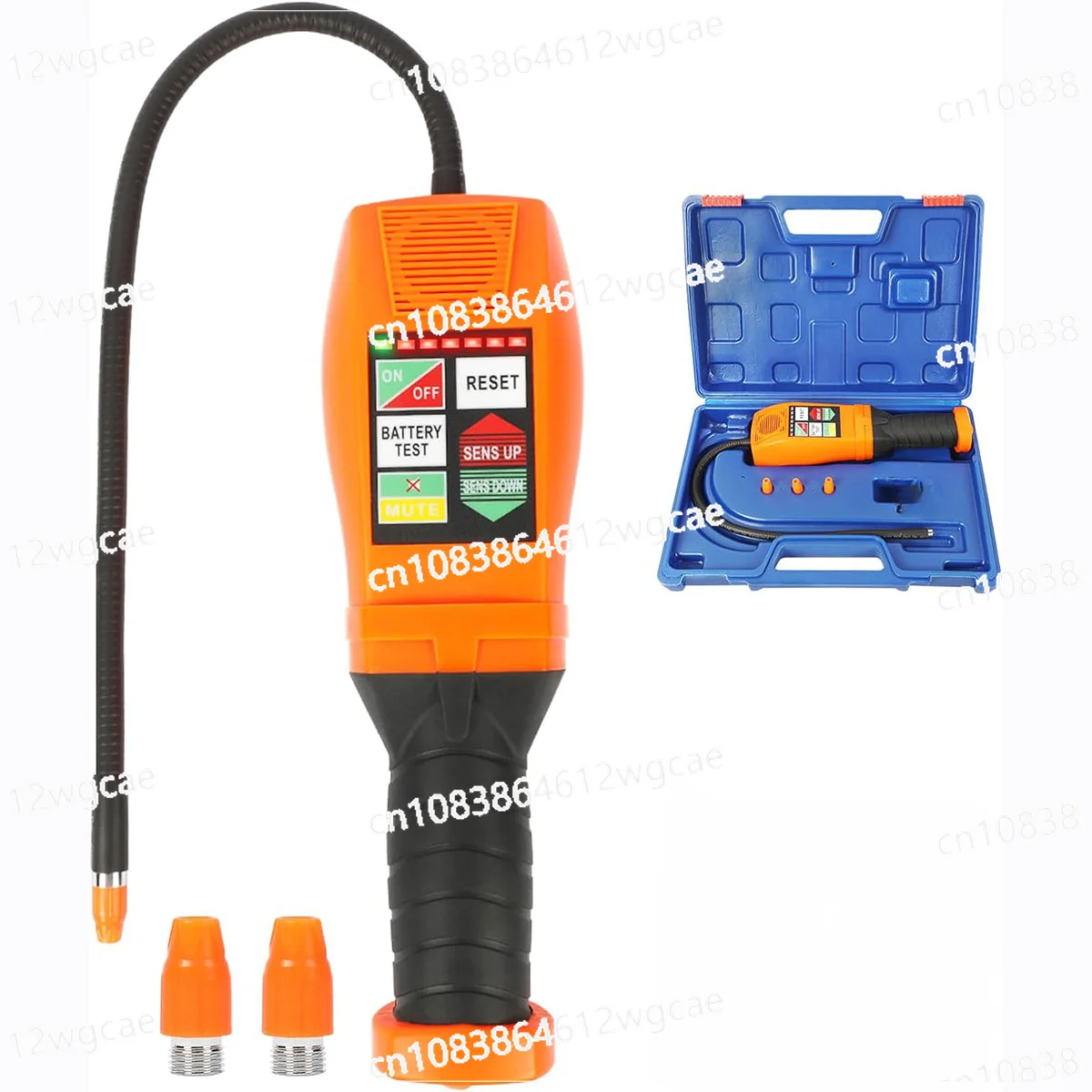 

Refrigerant Leak Detector 0.1 Oz/yr Freon Leak Detector R134A R410A R22 SF6 HVAC Leak Detector Halogen Gas Tester