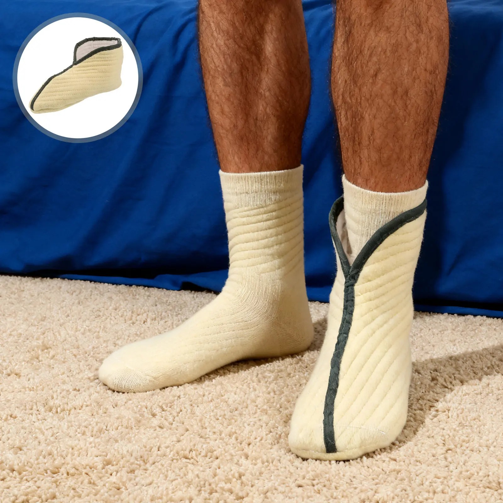 2 쌍 겨울 스키 부츠 양말 두꺼운 양모 라이너 절연 - Wool Hiking Sock 리뷰 및 가격