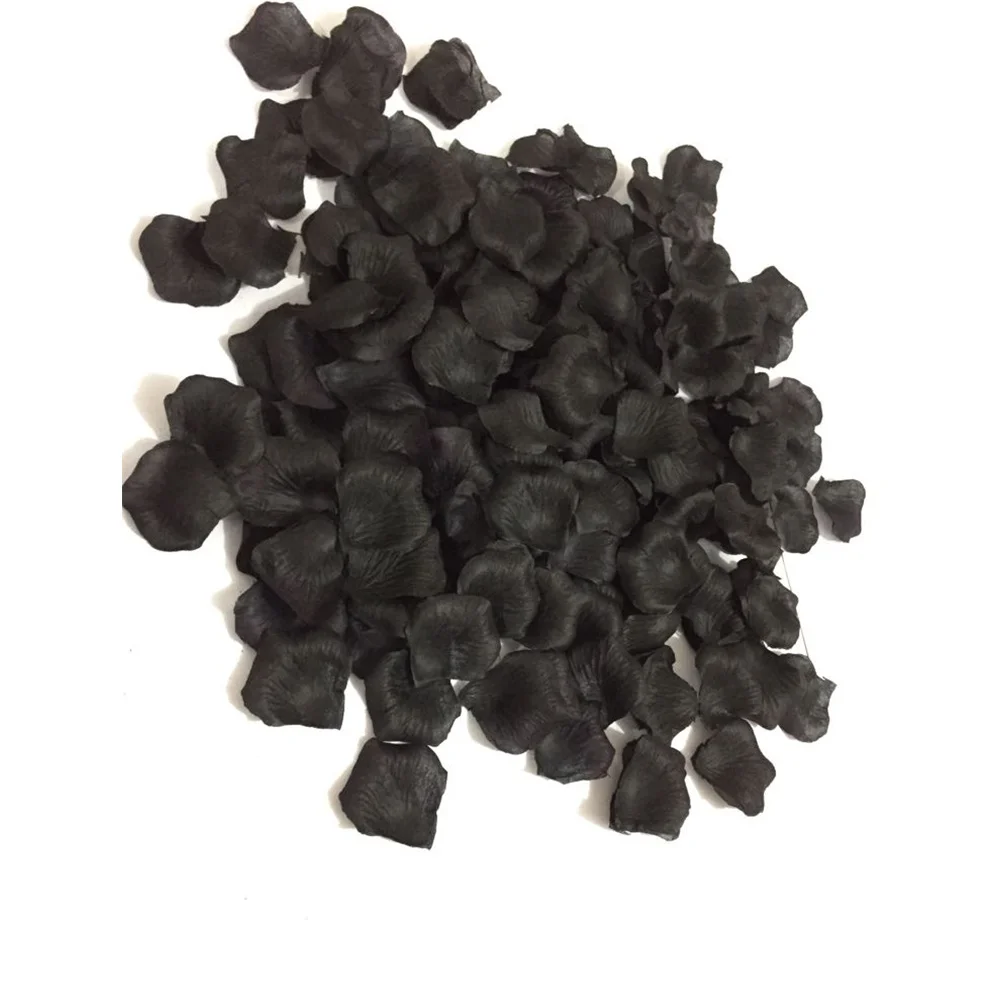 1000 قطعة بتلات الورد الاصطناعي زهرة الحرير ديكور لحفل الزفاف دش عيد الحب الحدث محاكاة البتلة وهمية