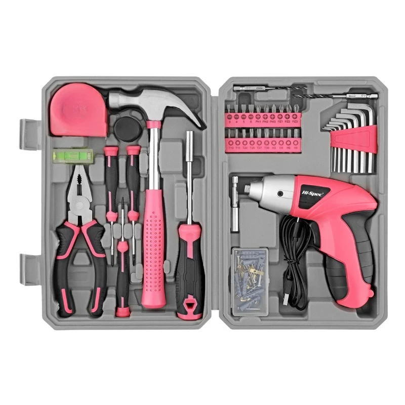 For 42-Piece Household Tool Set 3.6V Lithium Battery Electric Screwdriver Pliers Multi-function Tool