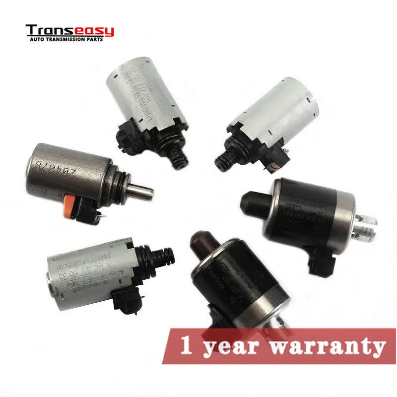 722.6 Original 6PCS Automatic Transmission Solenoids Set Fits For Mercedes Benz 5- Speed