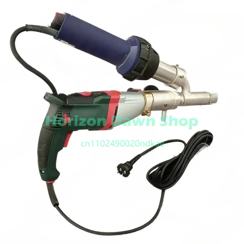 Plastic extrusion welder Welding machine Hot Air Plastic Welder Gun extruder for PP PE HDPE LDPE 220V