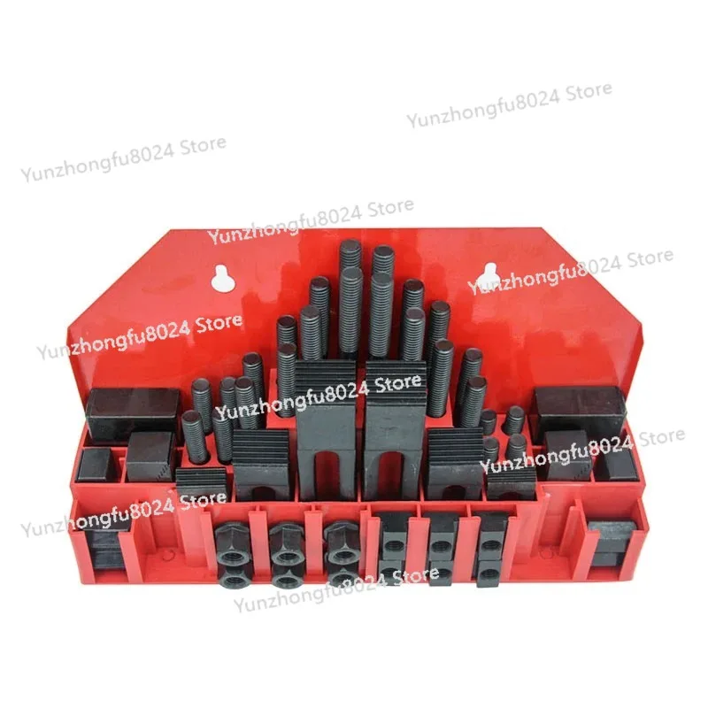 

M8 M10 M12 M14 M16 M20 M24 Tool Combination Platen Mold Parts 58PCS/Set Milling Machine Pressure Plate Universal Clamp Group Cod