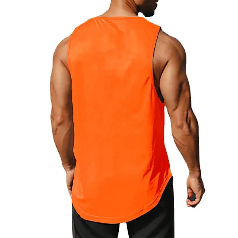 Los Angeles California USA City New Fashion Sports Tank Top Men Summer Quick Dry Muscle Vest Mesh Gym Clothing Basketball Jersey