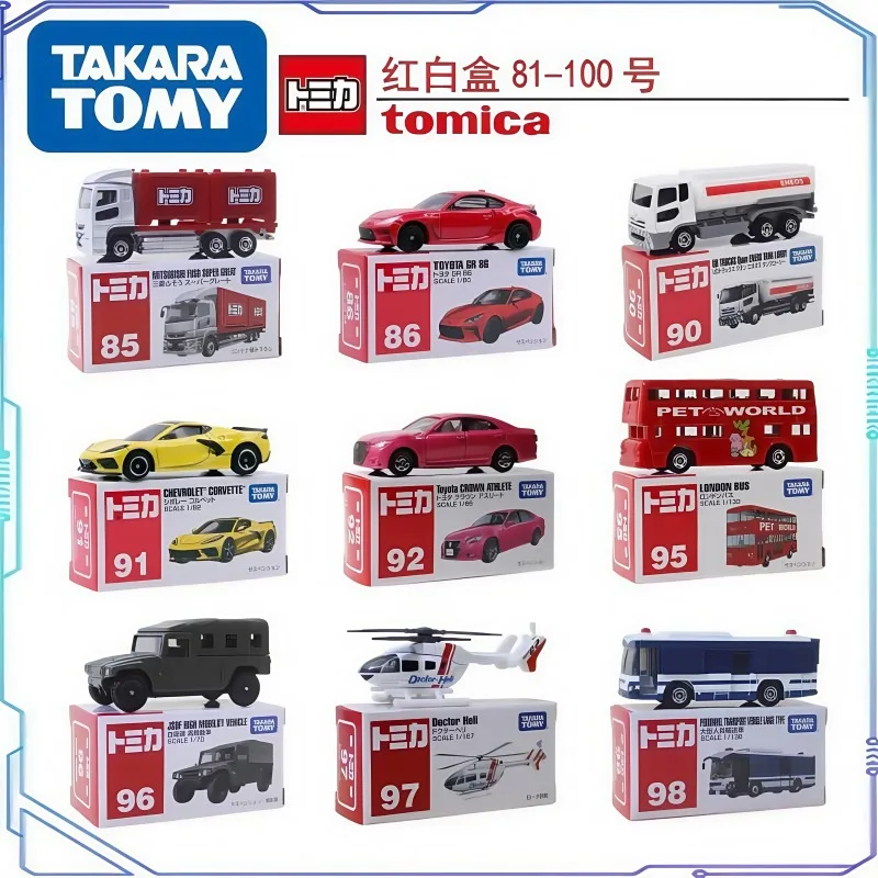 

7.5CM TOMY Simulation Alloy Car Children Toy 81-100 Multiple Brand Function Series Model Boxed Boutique Gift Ornament Collection