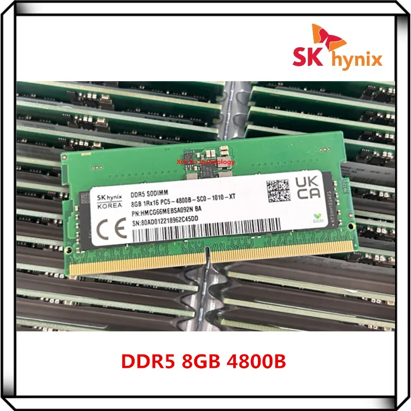 

SK Hynix DDR5 8GB 1Rx16 4800B PC5 4800MHz SO-DIMM RAM Original Notebook laptop memory