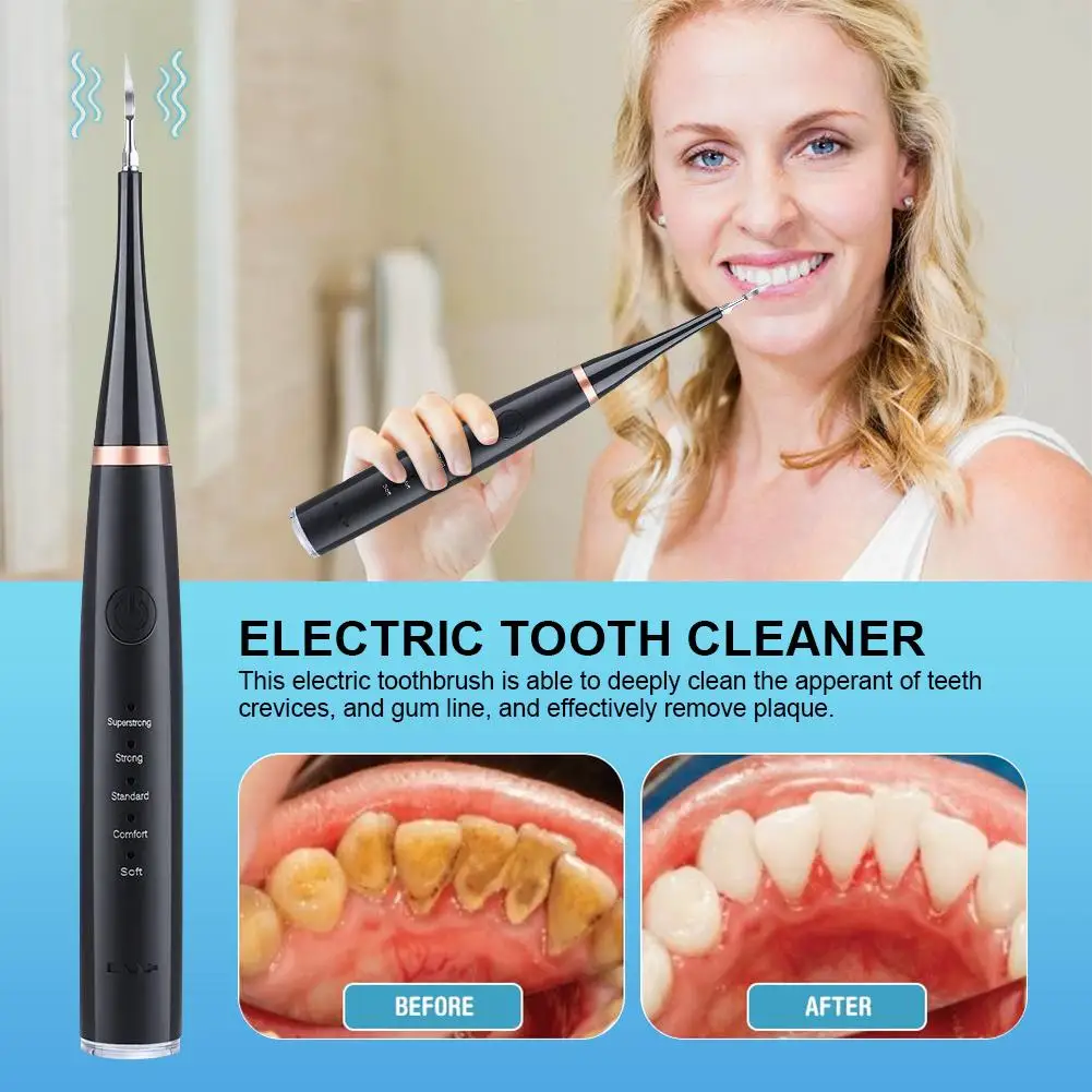 

Electric Toothbrush High-frequency Vibration For Cleaning Teeth Without Damaging Gum Easy To Use For Removing Tooth Dirt St K1w7