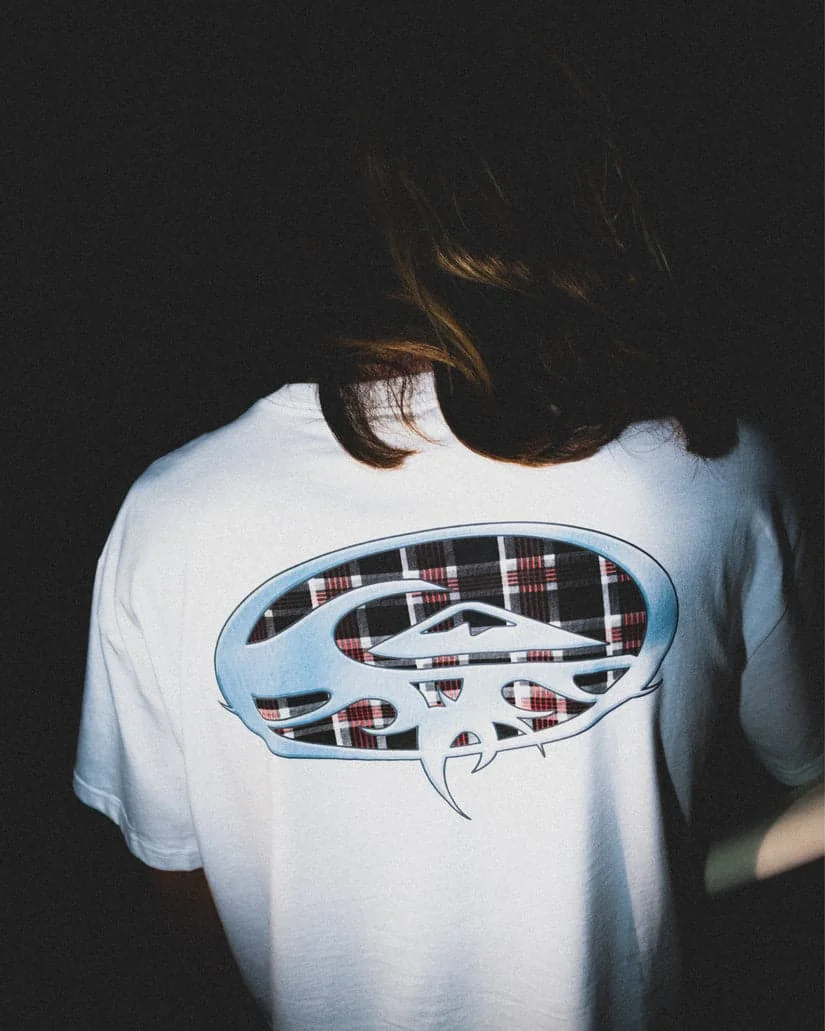 90s Retro Surf Tribal Plaid Surfing Extreme Sports Brand Graphic Tee Cotton Mens Womens T-Shirt Outdoor Casual Top