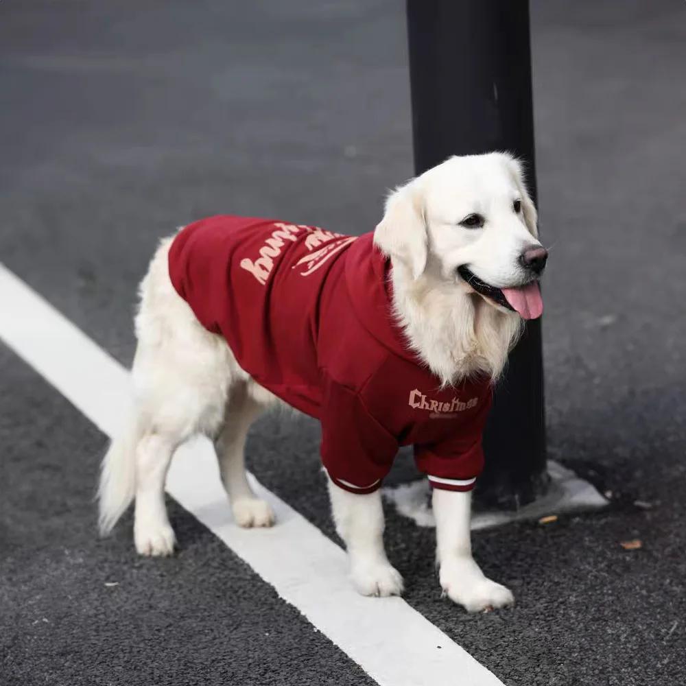 Abrigo para perros de razas grandes, chaqueta de invierno gruesa con forro polar, ropa de invierno para mascotas, perfecta para Golden Retrievers y Labradors