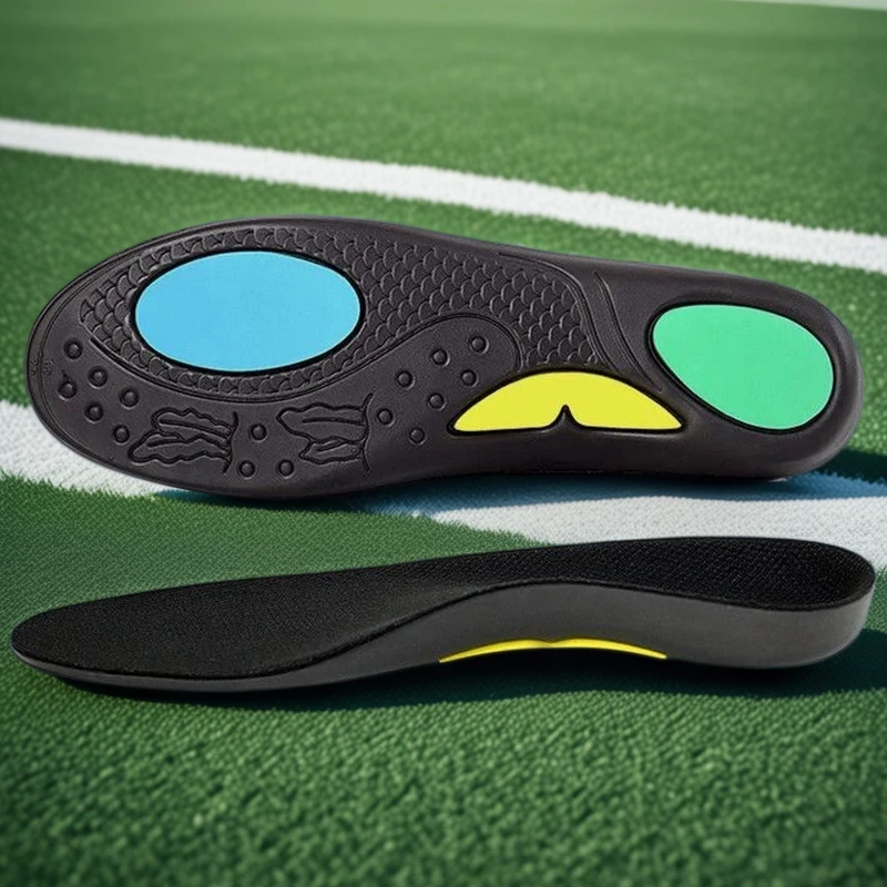 Semelles intérieures de sport avec soutien de la voûte plantaire, semelles orthopédiques pour chaussures, baskets pour hommes et femmes, respirantes, désodorisantes, semelles de chaussures absorbant les chocs, 1 paire