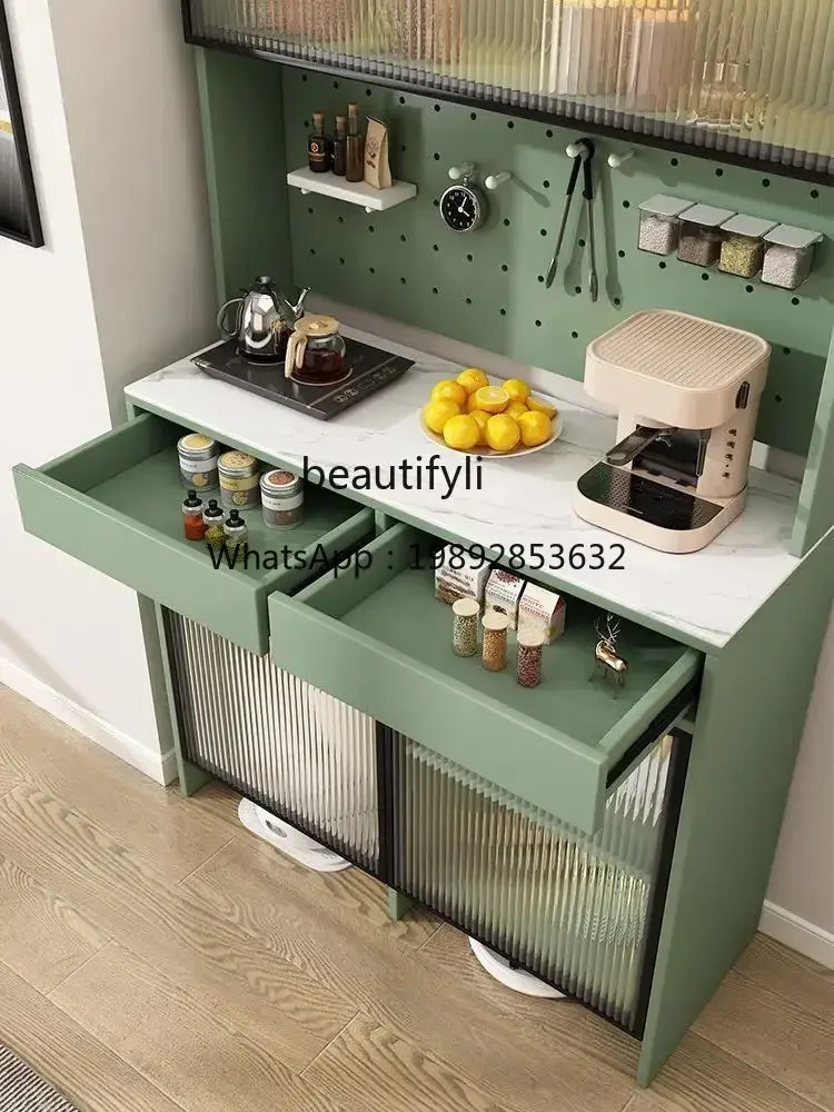 FF Solid Wood Sweeping Robot Storage Cabinet Partner Storage Cabinet Housekeeping Cabinet Storage Organizer Boycase Movable