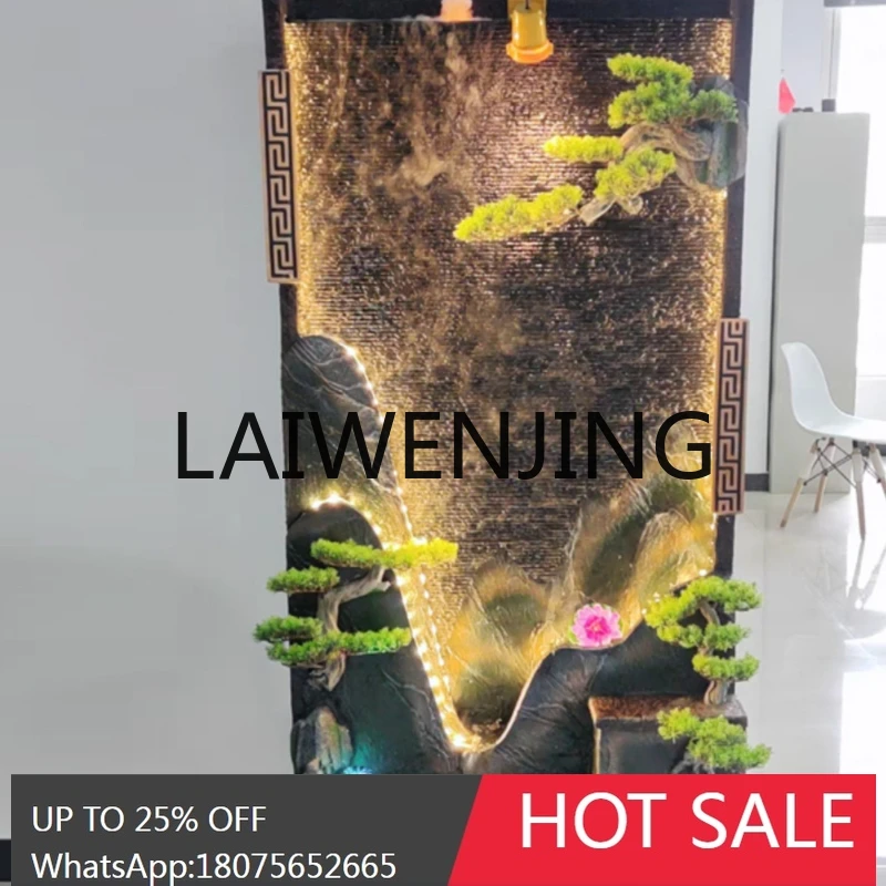 

RWJ Living Room New Chinese Style Fortune Fountain Water Screen Fortune New Home Gift