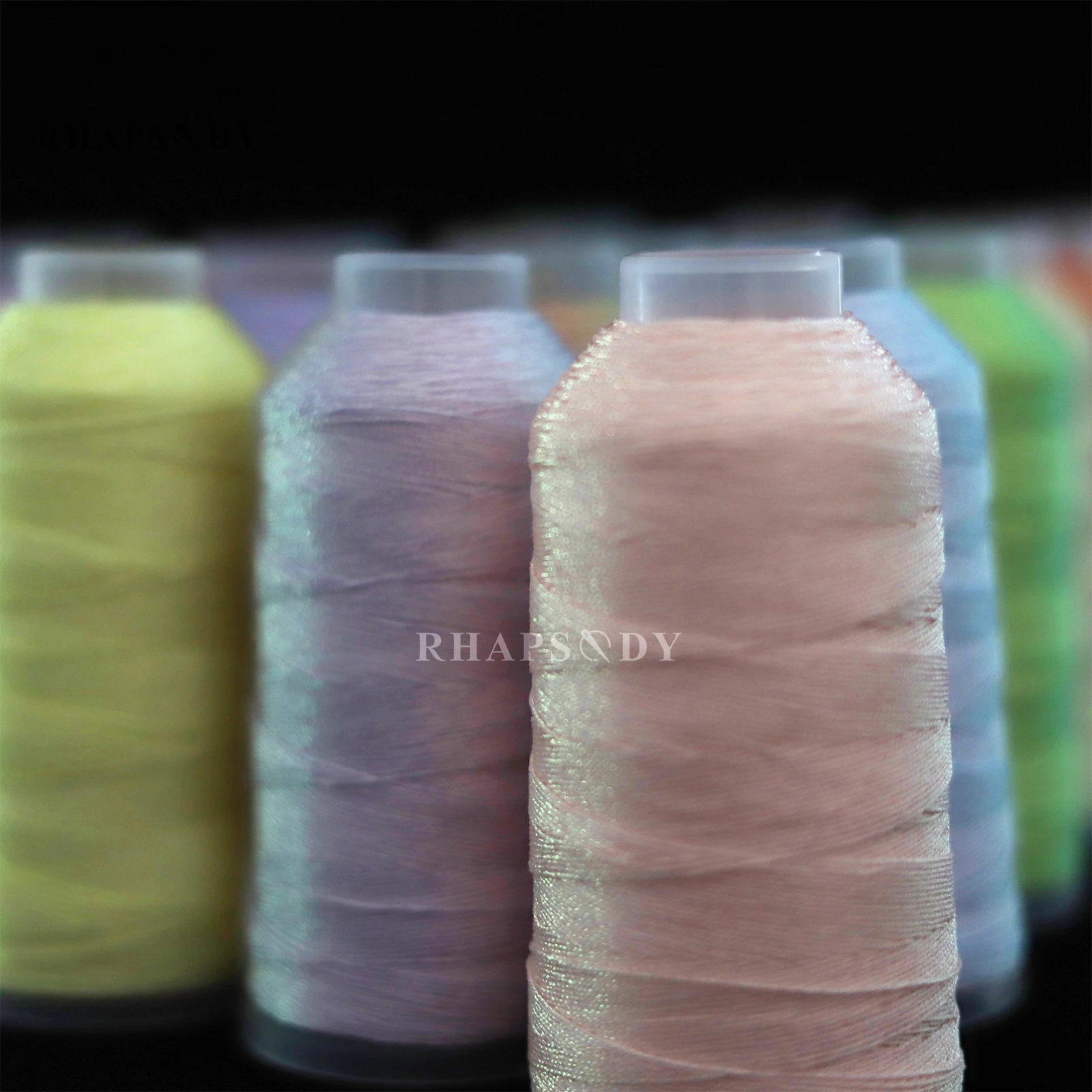 Rhapsody Super Chameleon Shining Rainbow Thread Metallic 6 Strands Weaving Bracelet Sewing Crochet Tatting  23 Colors Available