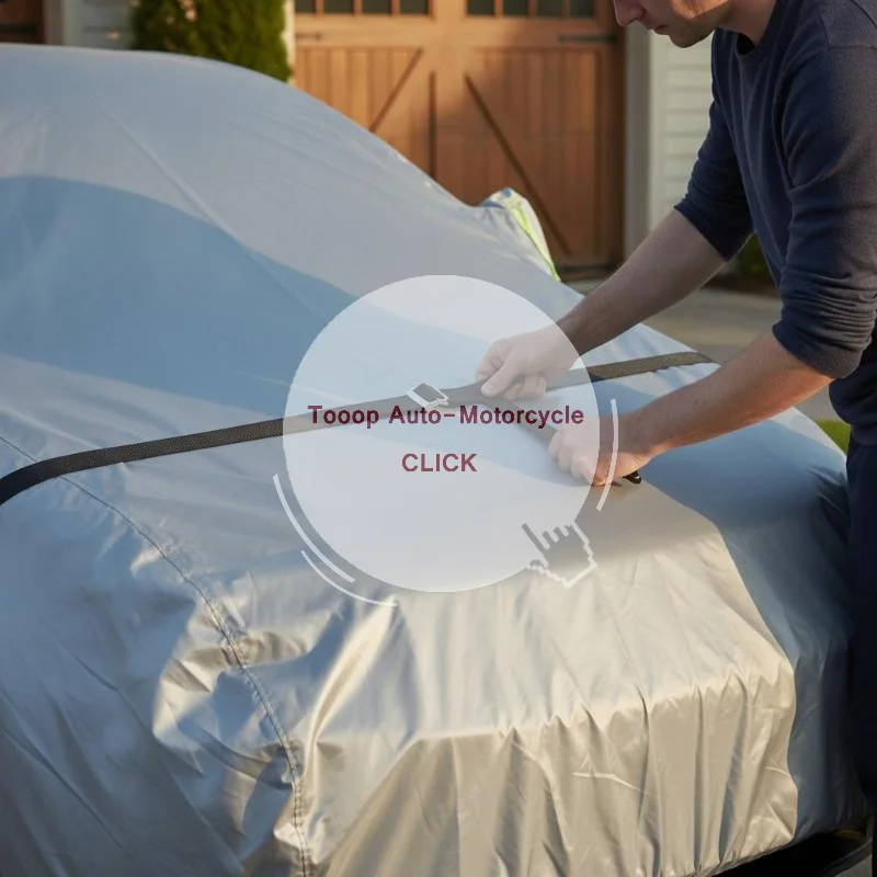 Adjustable Heavy Duty Car Cover Windproof Straps 2 Pcs Sturdy Secure Fixing Ropes for Travel Outdoor Parking Use