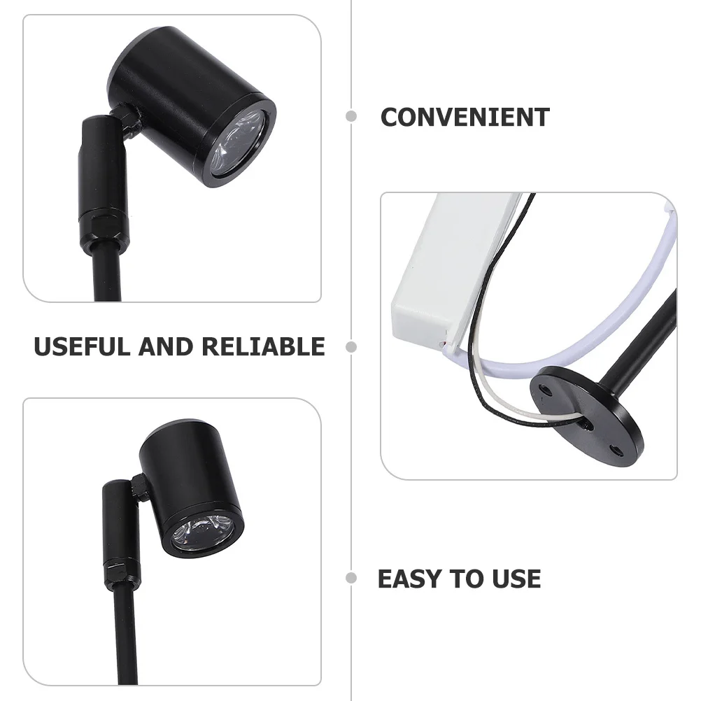 

Cabinet Spotlight LED Small Spotlight Adjustable for Jewelry Display Home Decor Under Cabinet Lighting Indoor Decorative