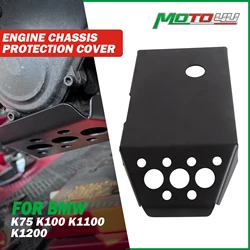 MOTO4U For BMW K75 K100 K1100 K1200 Cafe Racer Motorcycle Accessories Skid Plate Engine Guard Chassis Protection Cover