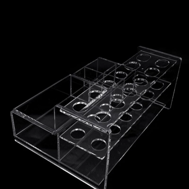 JU64 Dental Resin Composite Applicator Dispenser Holder for Composite Syringes Accessories Resin Placement Rack