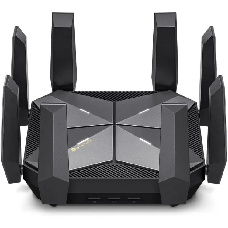 

TP-Link AXE16000 Quad-Band WiFi 6E Router (Archer AXE300) - Dual 10Gb Ports Wireless Internet Router, Gaming Router