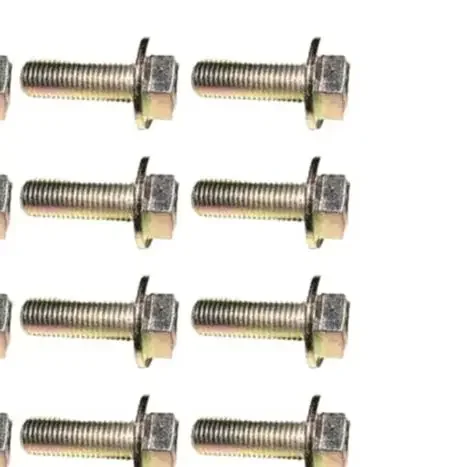 Hexagonal Flanged Bolt 12mm X 25mm 19M7788 For Lawn Mower Engine Repair Stable Fastening Screw Hardware Parts
