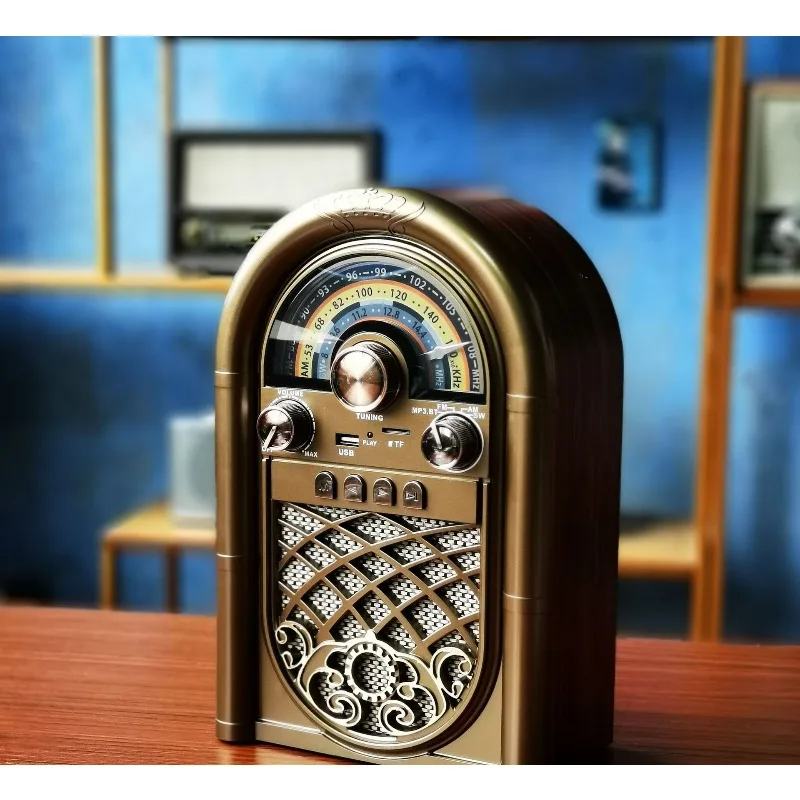 Radio, Bluetooth speaker, card insertion, speaker, desktop FM mode