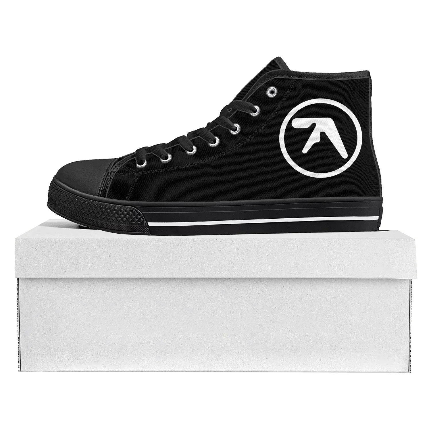 

Кроссовки Aphex Twin Electronic Music DJ Mixer High Top высокого качества для мужчин, женщин и подростков, парные кеды из канваса, обувь на заказ