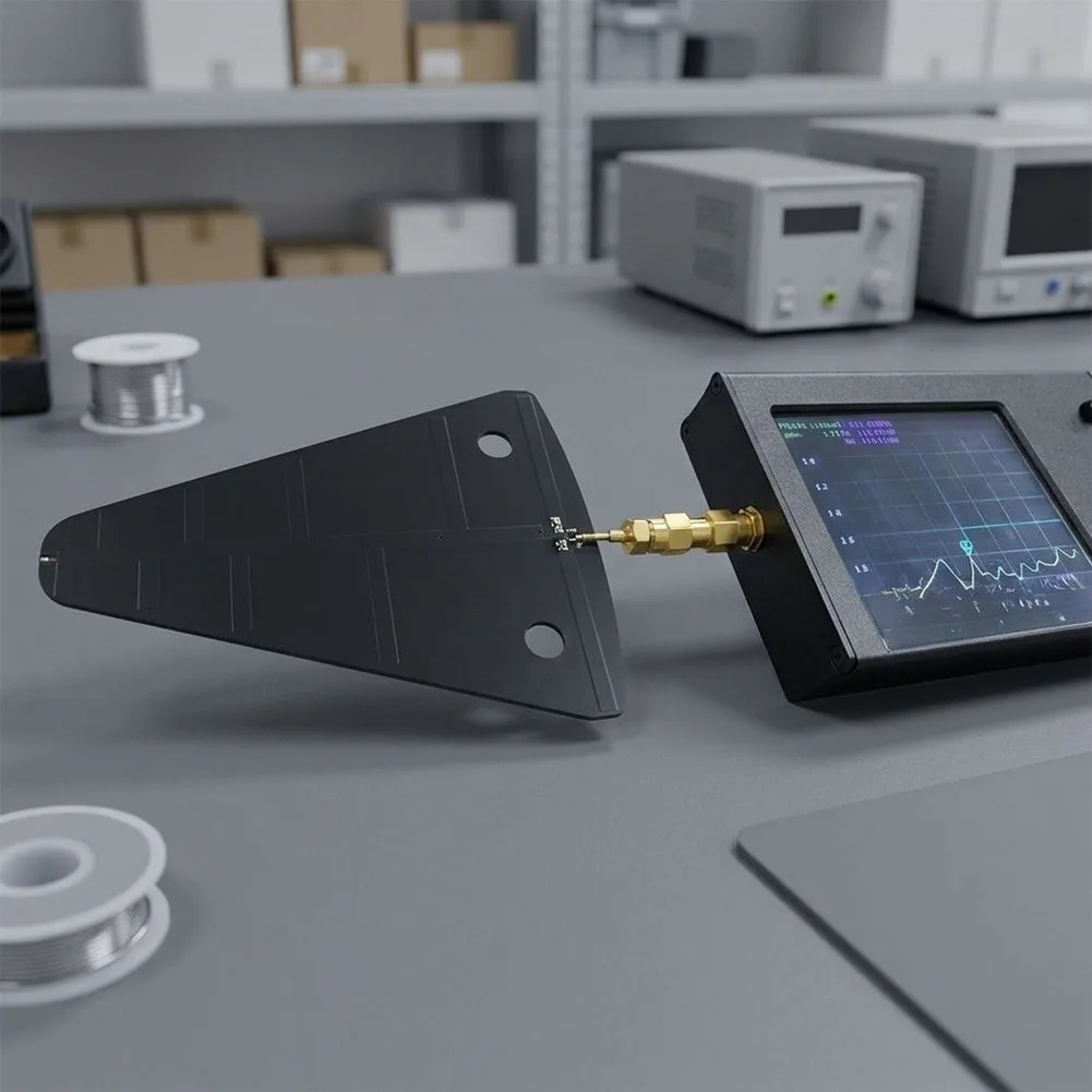 SL10mini Log Periodic for antenna 50kHz-3GHz 7dBi Gain for sma Male For 4G 5G for uwb RF Signal Testing And Communication
