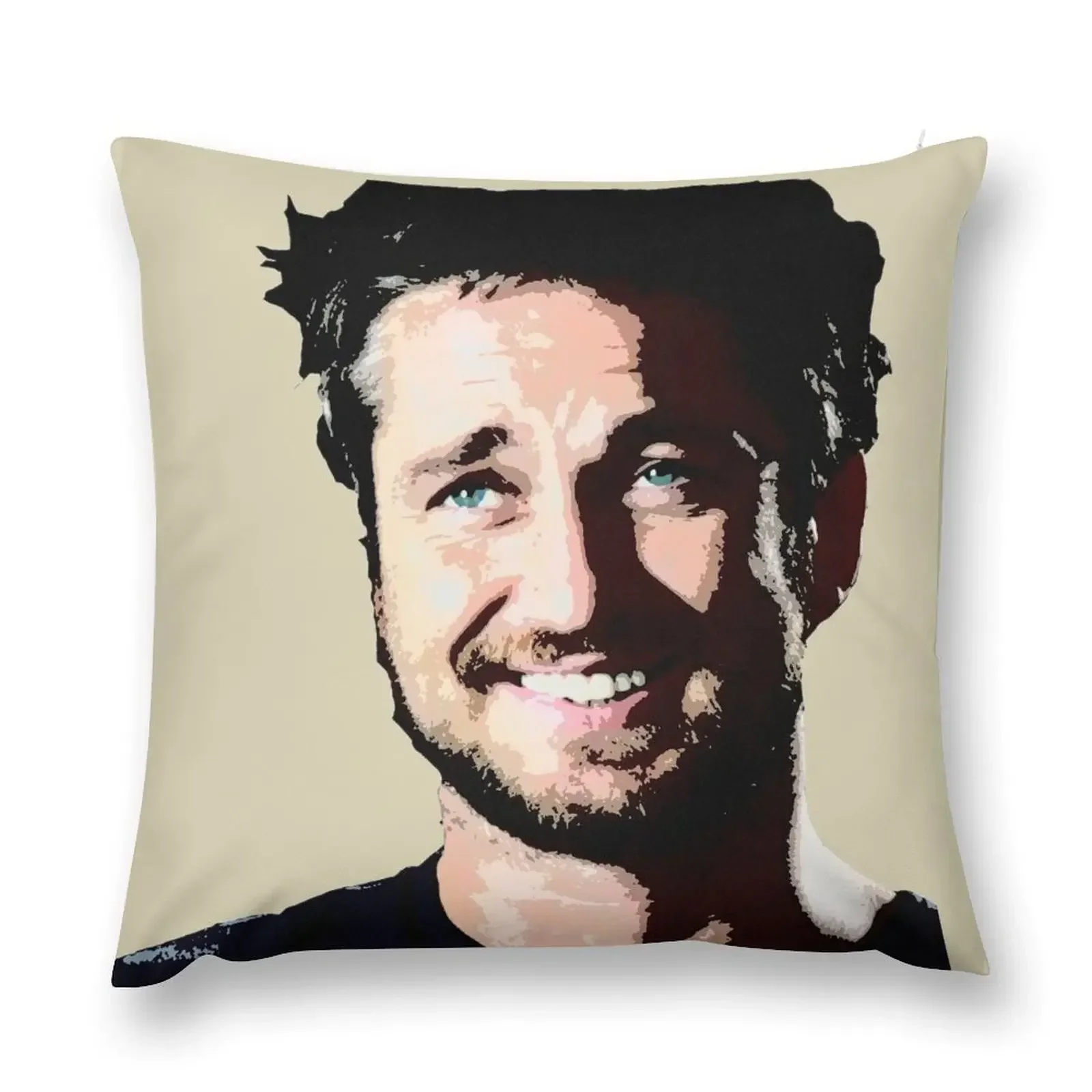 

Gerard Butler coloured Throw Pillow pillow cover christmas Cushion Cover Set pillow