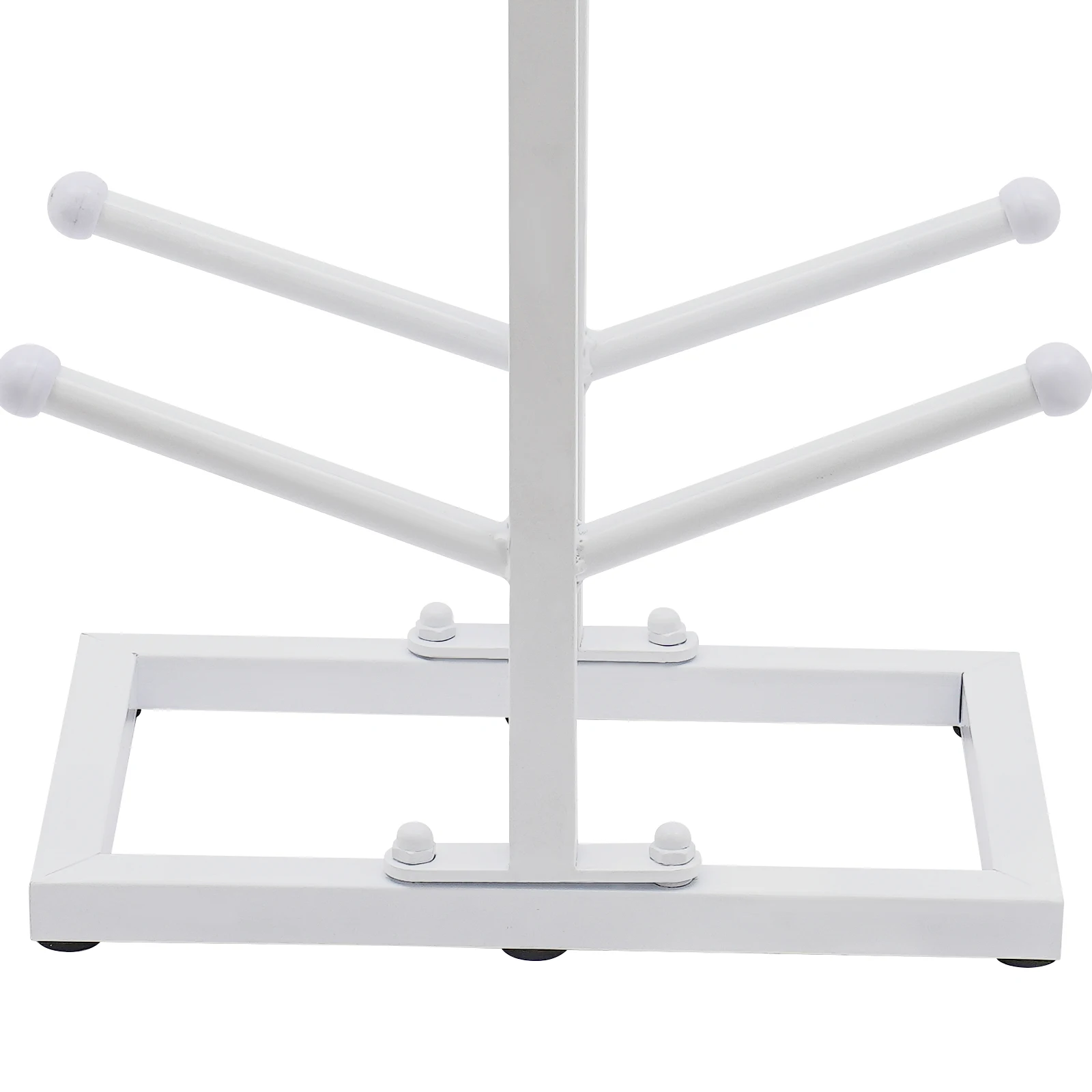 Rack organizador de basquete de 6 bolas, armazenamento de bola de futebol resistente de 3 camadas com base antiderrapante e design de gancho de arco, para casa