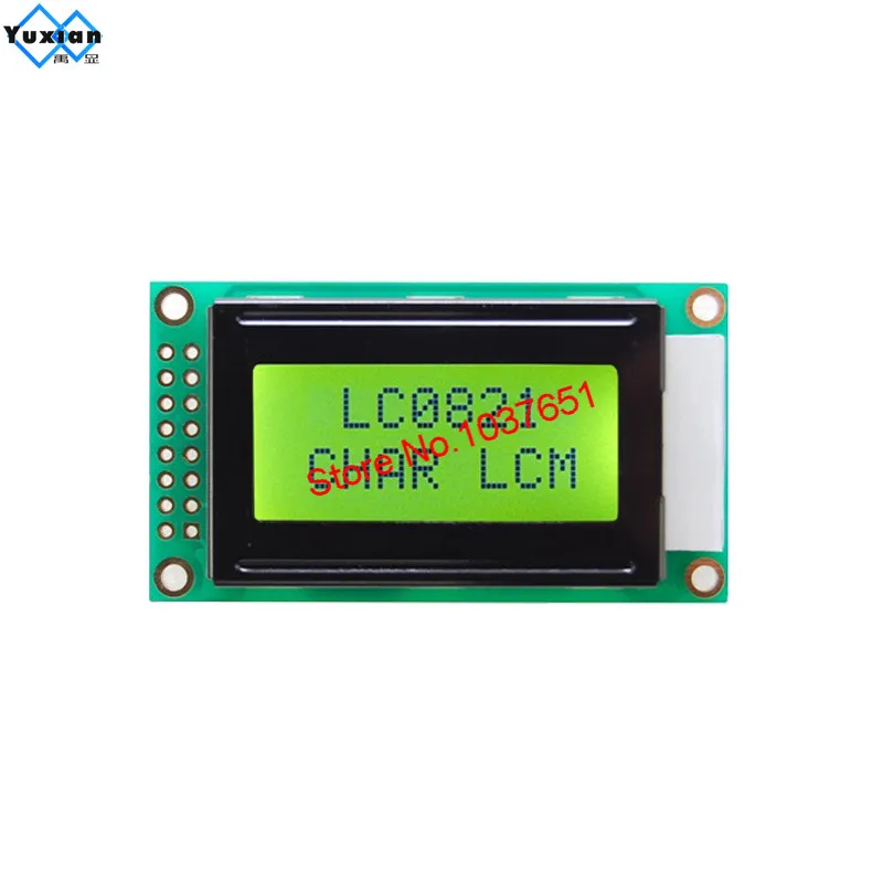 LCD modul 8x2 charakter display LC0821 SPL780D1 statt HD44780 WH0802