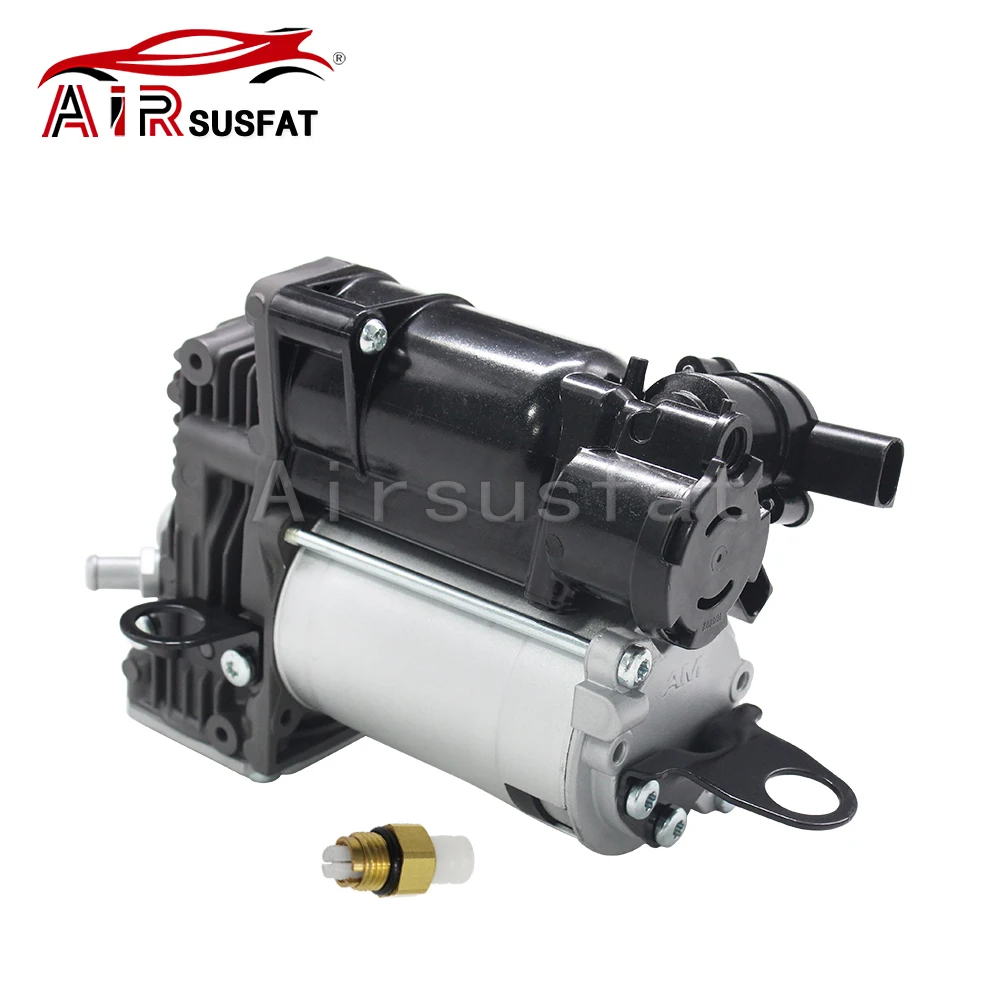 

For Mercedes Benz W221 W164 X164 W166 X166 Air Suspension Compressor Pump with Air Valve A2213200704 A1643201204 A1663200104