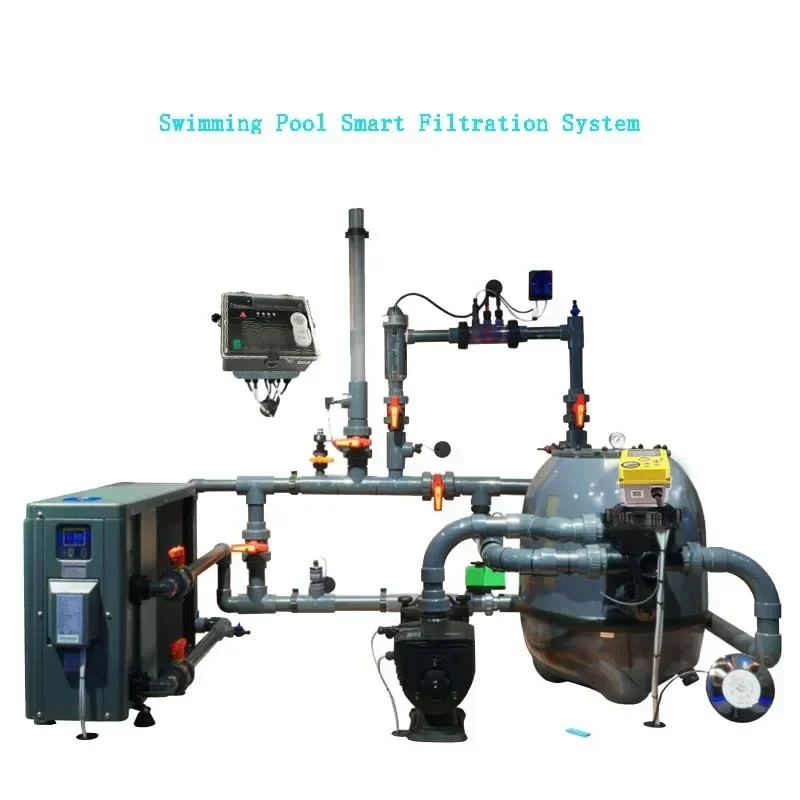 Sistema Inteligente de filtración  piscina, sistema subterráneo y sobre el suelo, wifi Hot sales