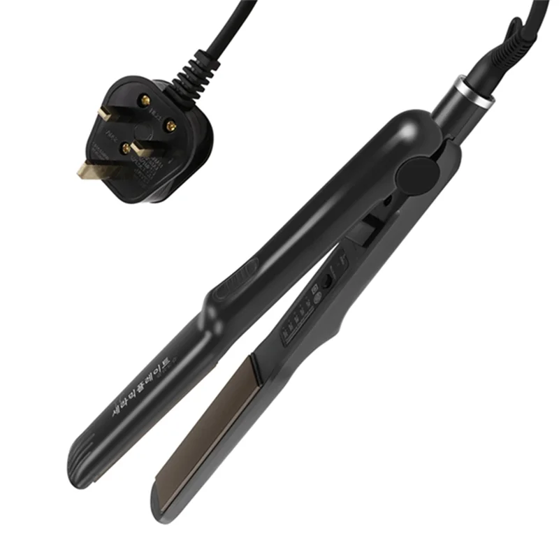 Abki-ferro de ondulação placa de milho curling ferro para salão de beleza placa de milho de cabelo doméstico rolos de vapor dedicados para volume de cabelo plugue do reino unido