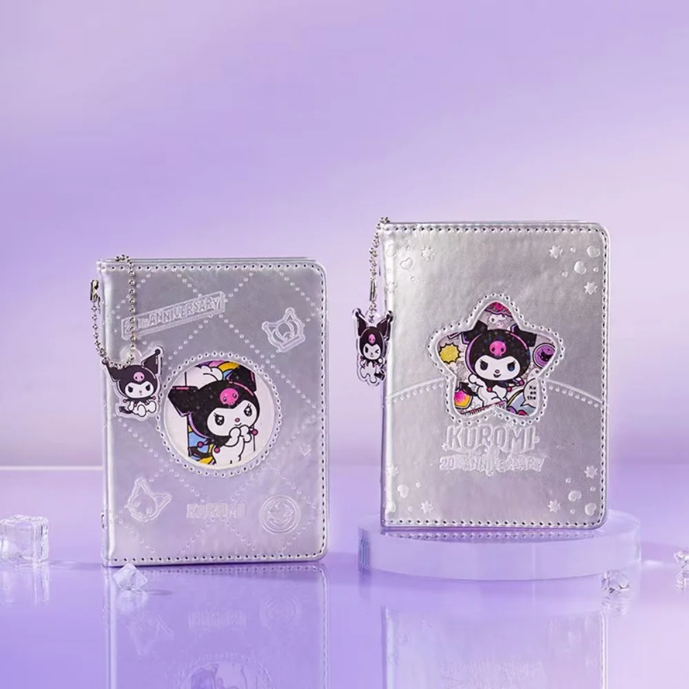 

Genuine Sanrio Kuromi Ring-Bound Notebook Kawaii Cartoon Exquisite Notebooks Teacher Office Stationery Girls Birthday Gifts