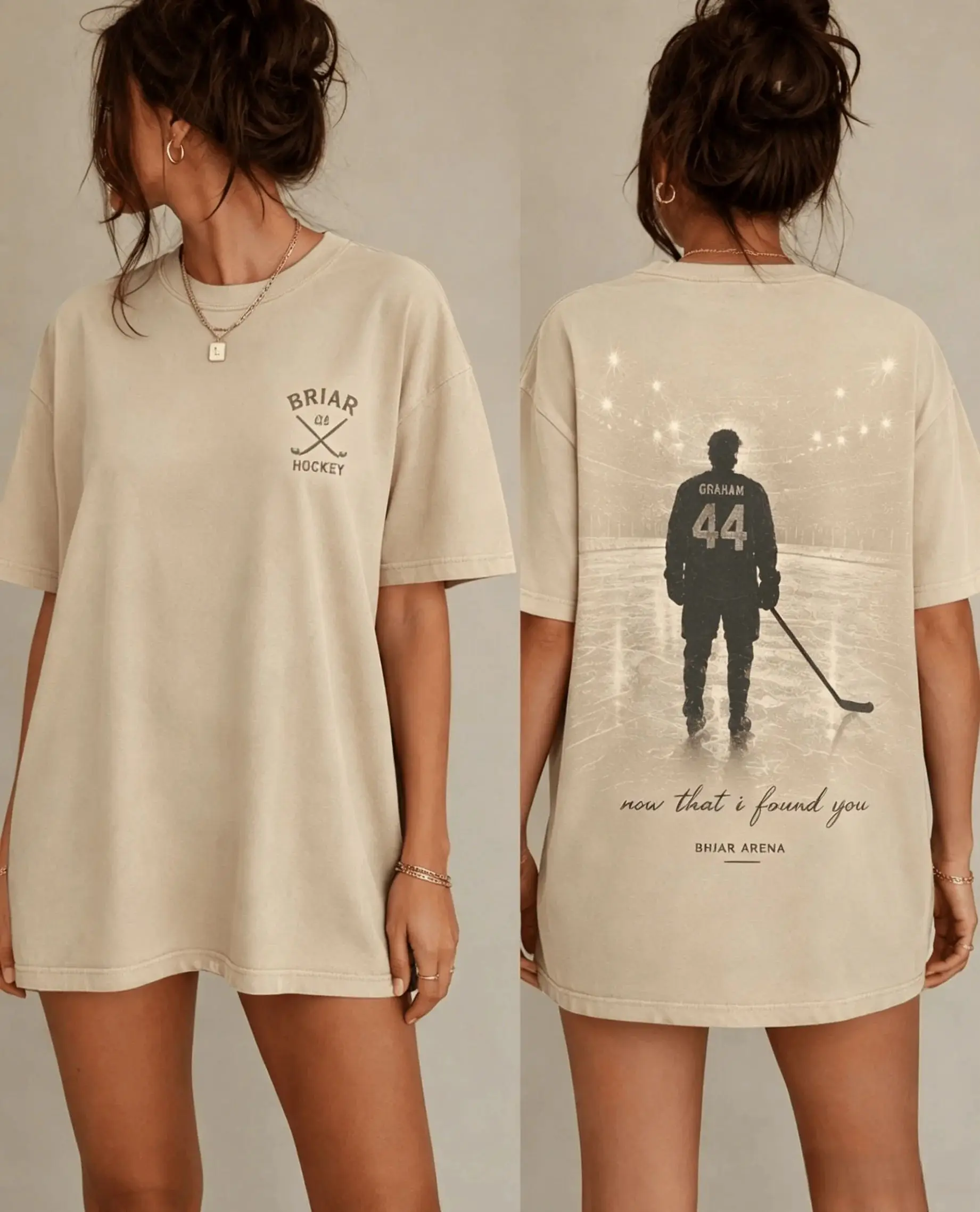 TV Off-Campus Briar Dean Garrett Graham 44 Graphic T Shirt Fashion Vintage T-Shirt Y2k Fans Casual Tops Loose Print Tee Unisex