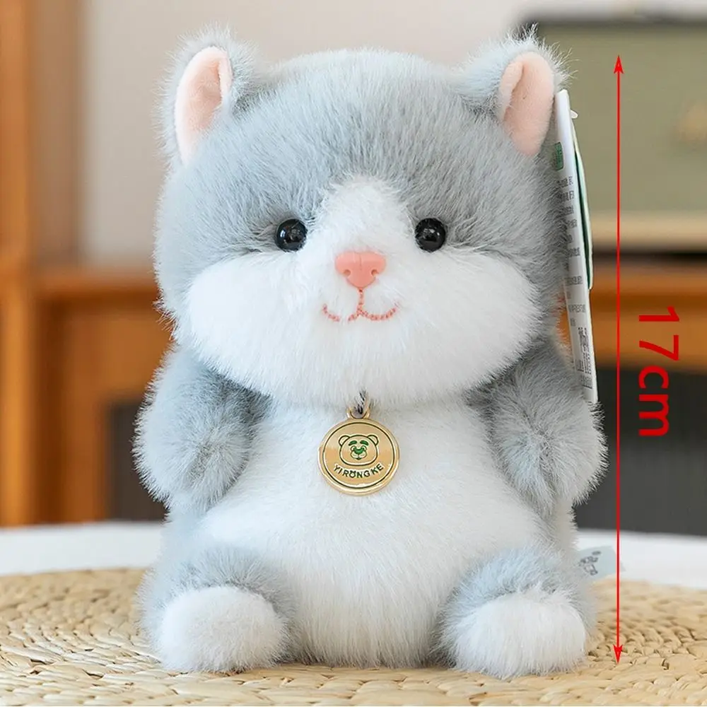 Lustige 17 cm Schreibtisch Begleiter Puppe Cartoon Weiche Plüsch Begleiter Puppe Beruhigen Lernen Stofftier Kissen für Kinder Geschenk