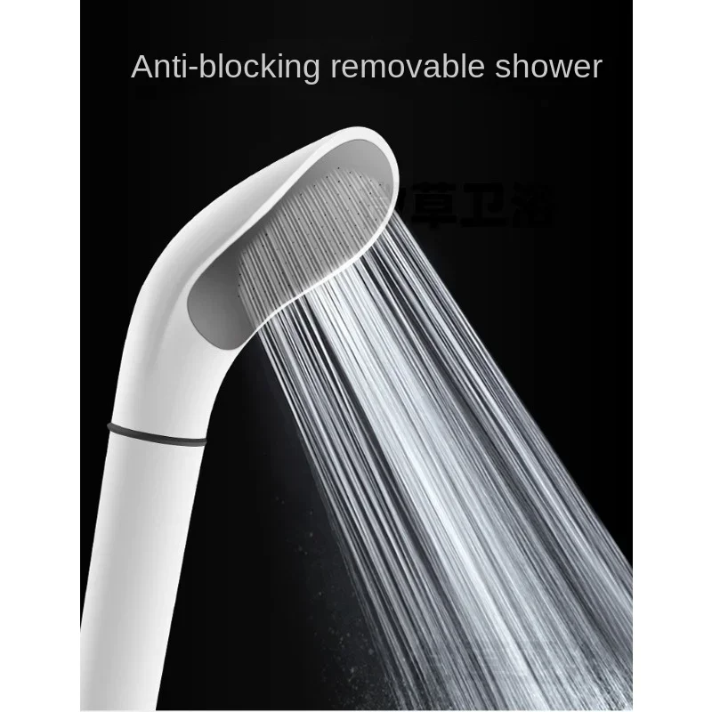 High Quality Pressure Rain Shower Head White Shower Head Water Saving Filter Nozzle High Pressure Water Saving Showerhead