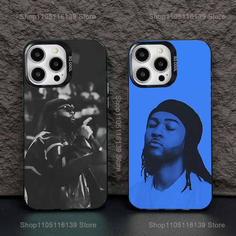 

Rapper P-Partynextdoor Phone Case For iPhone 16,15,14,13,12,11,Pro,XS,Max,Plus,Mini,SE Black Candy Matte Shockproof Cover