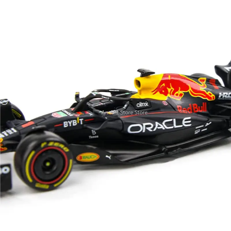 Bburago 1:43 Red Bull Racing TAG Heuer RB19 #1 Verstappen #11 Perez Alloy Car Die Cast Model Toy Collectible 2023 Champion F1