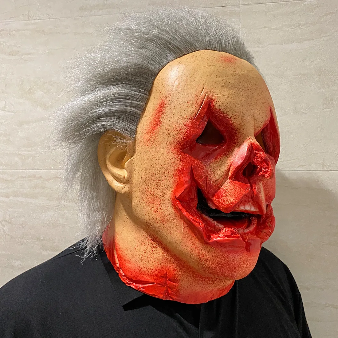 Masque Monstre Réaliste en Latex – photo 4