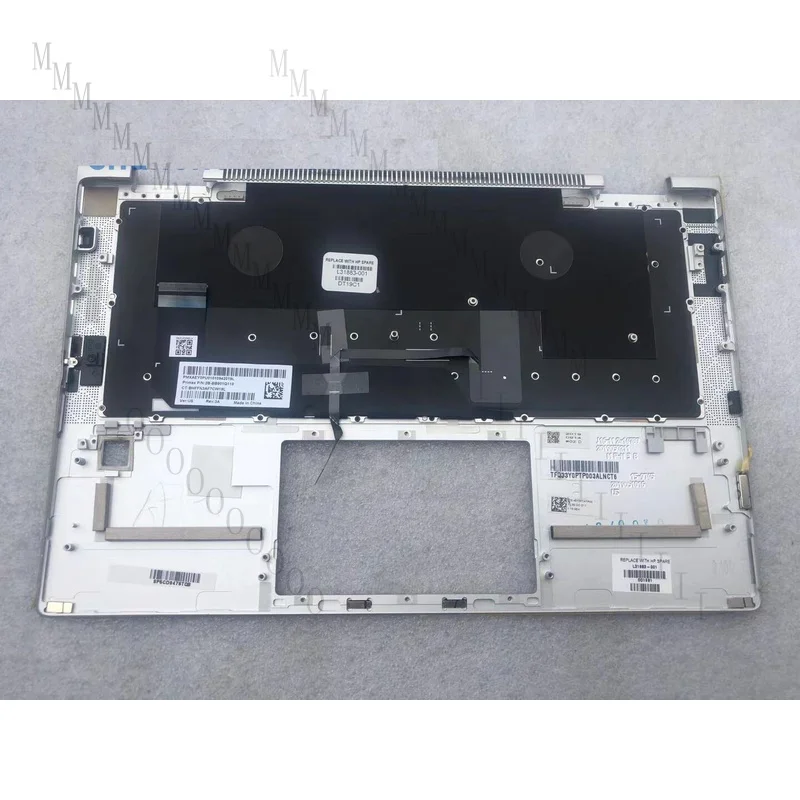 G... L31883-001 FOR HP EliteBook X360 1030 G3 HSN-Q10C C Shell Palmrest Keyboard