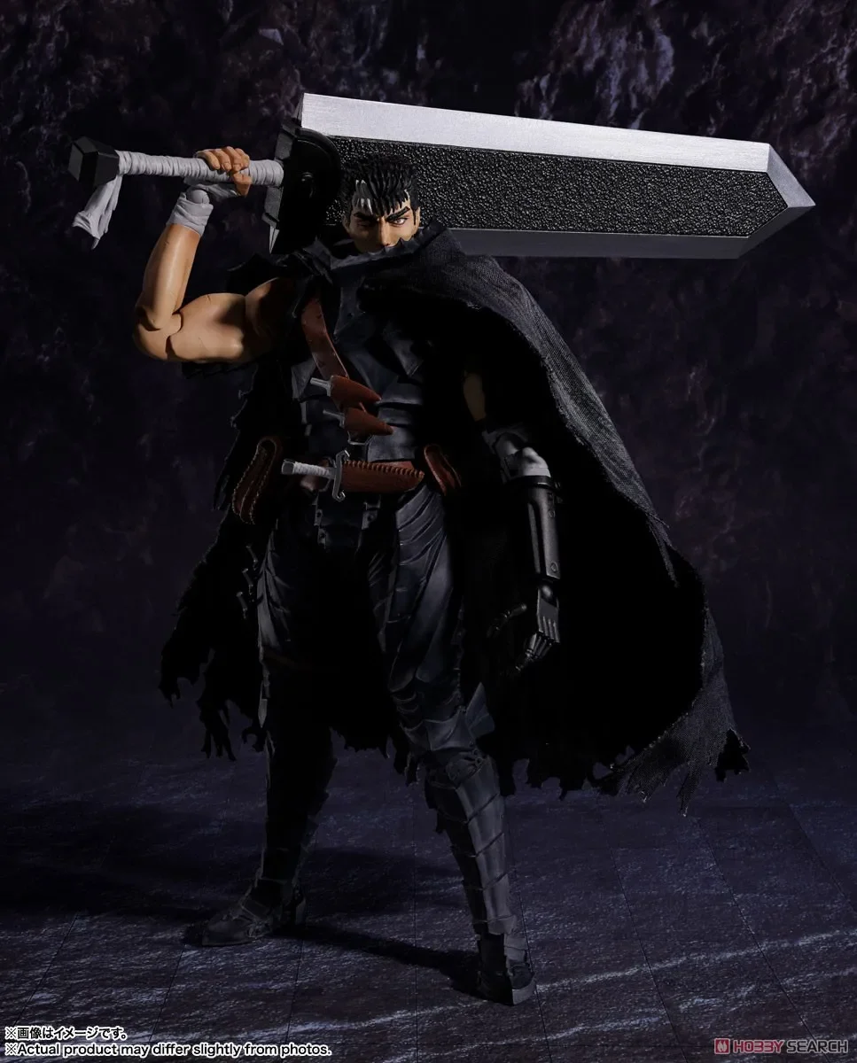 Figuras de acción originales Berserk S.H.Figuarts SHF GUTS BERSERKER ARMOR Anime modelo coleccionable de articulaciones activas