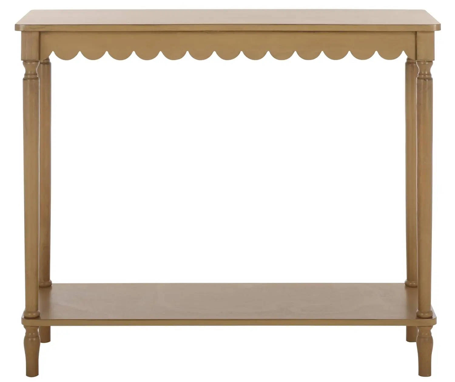 French Country Farmhouse Desert Brown Console Table for Entryway, Living Room, Foyer, Customized