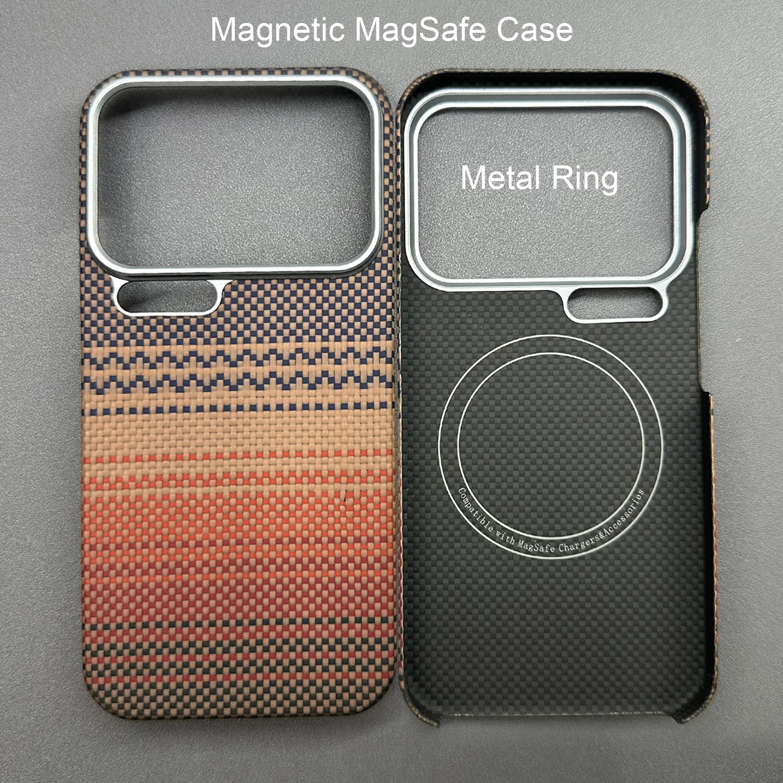 Voor xiaomi 17 pro max case kevlar 600d carbon aramidevezel magsafe stof dunne harde cover 17 pro magnetische balck Slim licht rood